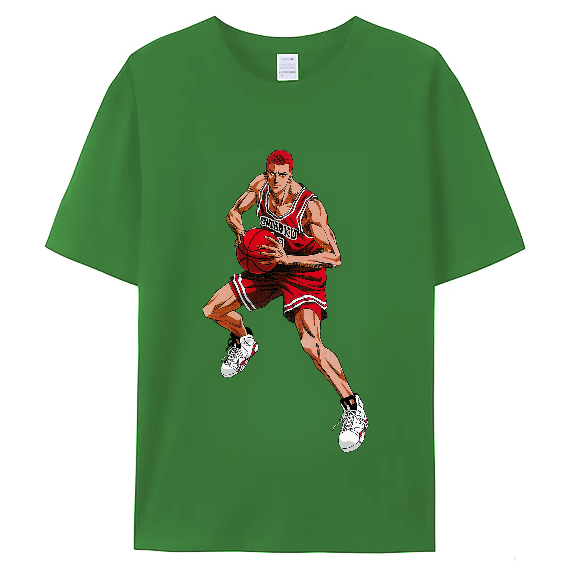 （画像用） SLAM DUNK／スラムダンク レディースカジュアルプリントTシャツ（綿100％）